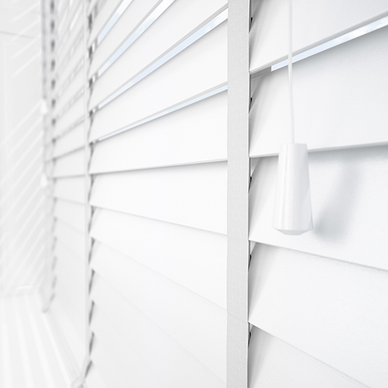 Faux Wood in Ice White with Tapes